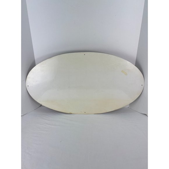 Vintage Drink Coca Cola Delicious And Refreshing Oval Tin Sign 28" x 15" - Picture 6 of 8